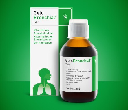 Packshot von GeloBronchial® Saft