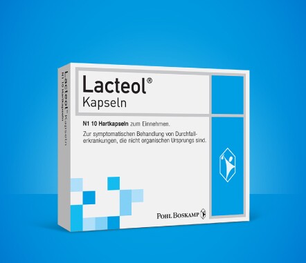 Packshot von Lacetol® Kapseln